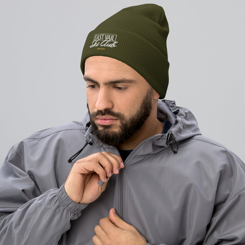 East Vail Ski Club Cuffed Beanie